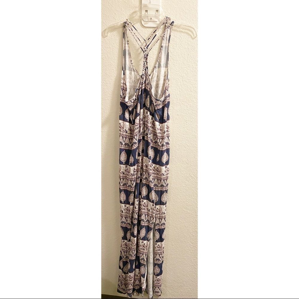 ✨F21 Mixed Pattern Maxi Strap Dress✨ - Picture 4 of 6